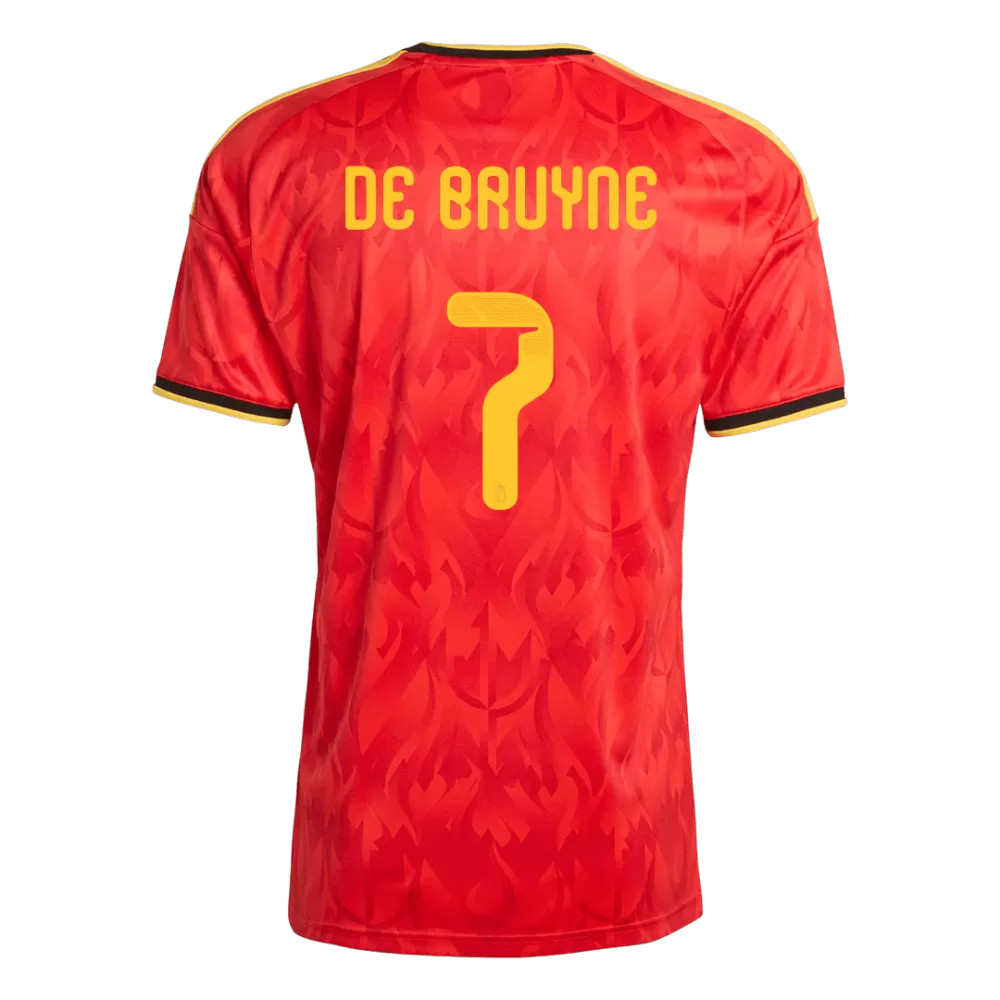 De Bruyne 7 - Belgium Home World Cup 2026 - Master Quality