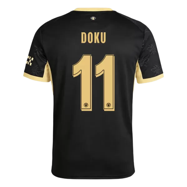 Doku 11 - Manchester City Away Black 2026/27 - Master Quality (UCL Font)