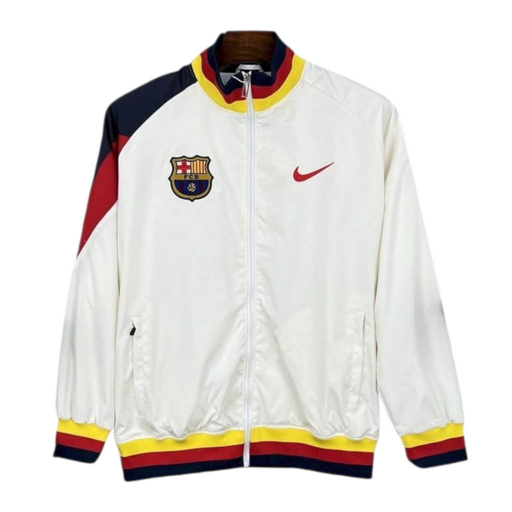 FCB White 1899 Retro Windbreaker Jacket 2025/26