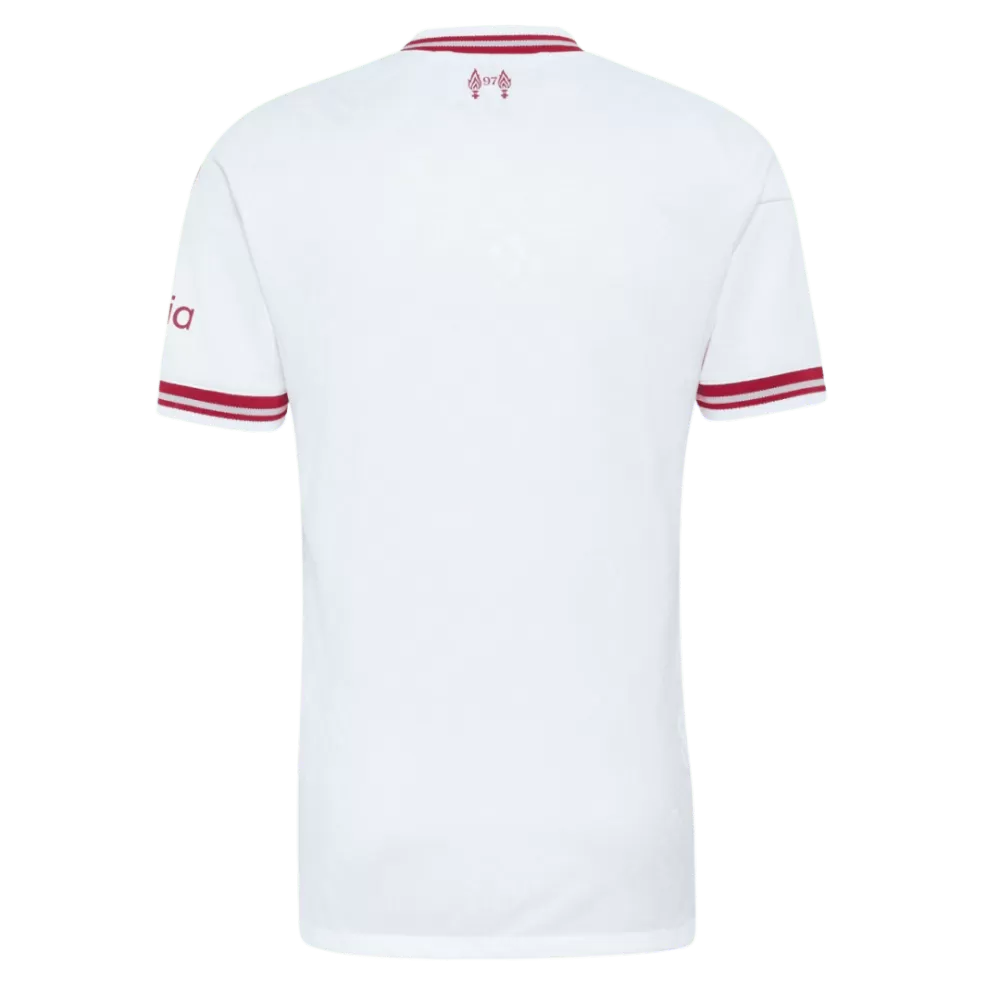 Wirtz 7  - Liverpool Away White 2026/27 - Player Version Quality (UCL Font)