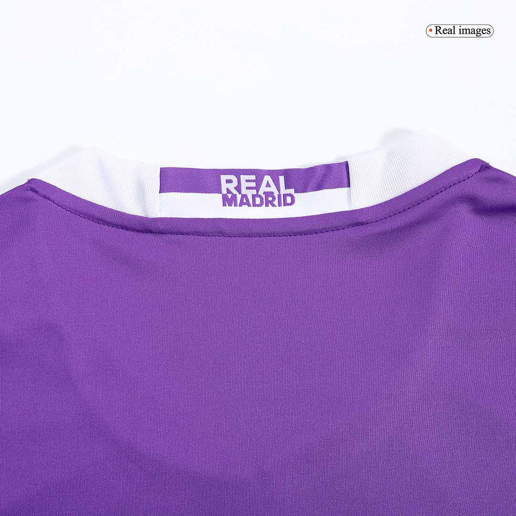 Benzema 9 - 2016/17 Merengues Away Fullsleeves Jersey - Retro