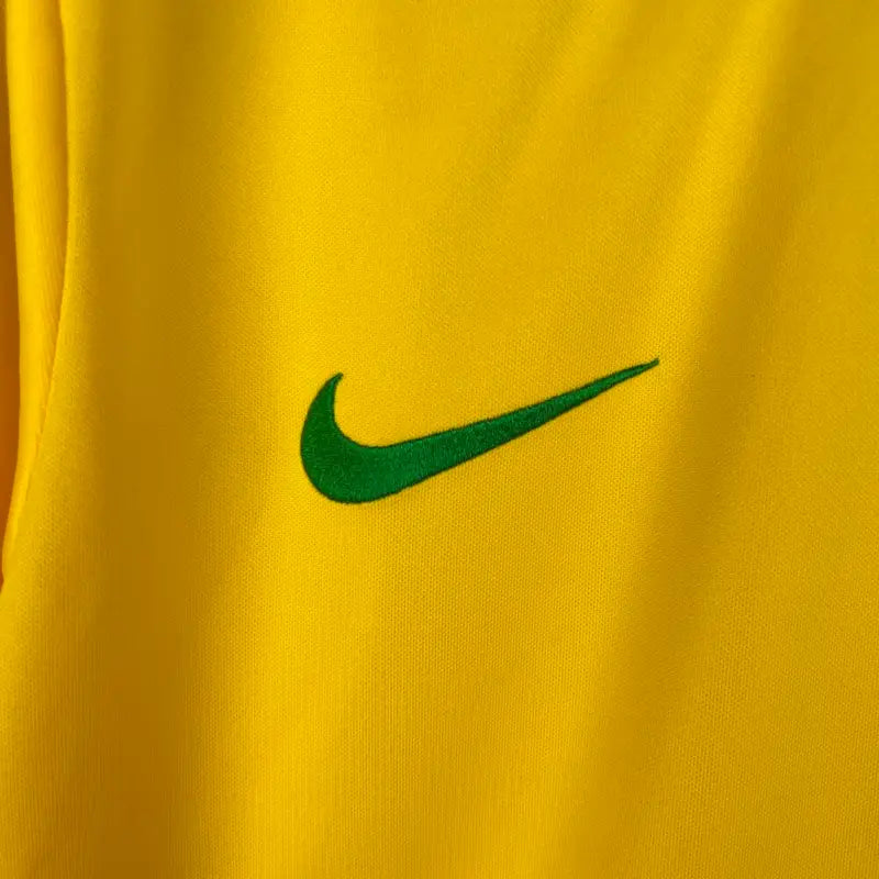 1998/00 Brazil Home Fullsleeves Jersey - Retro ( Original Quality )