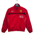 Manchester United Red 2008/09 Black Line in the Middle Retro Windbreaker Jacket