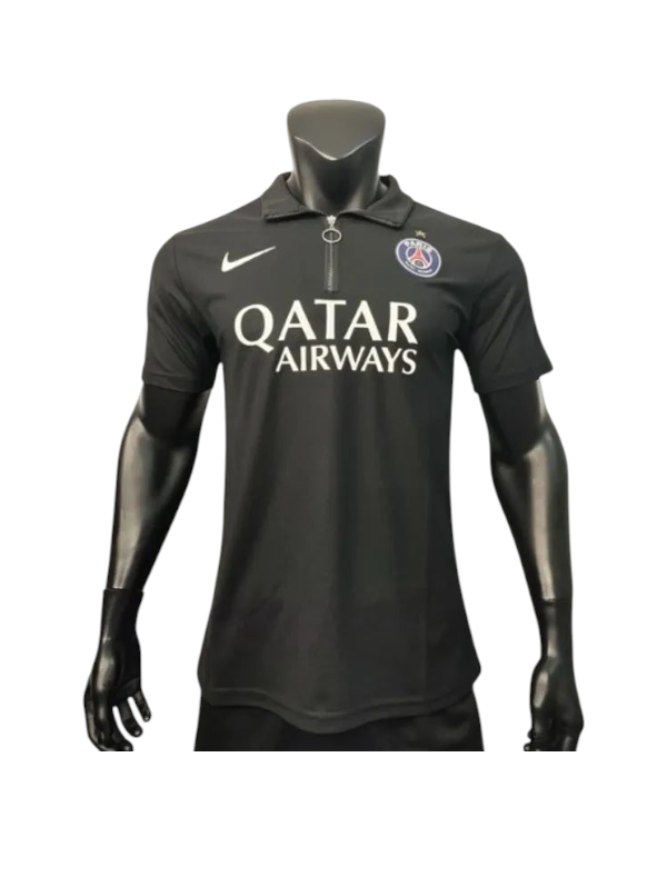 PSG Black Polo 2025/26 - Master quality