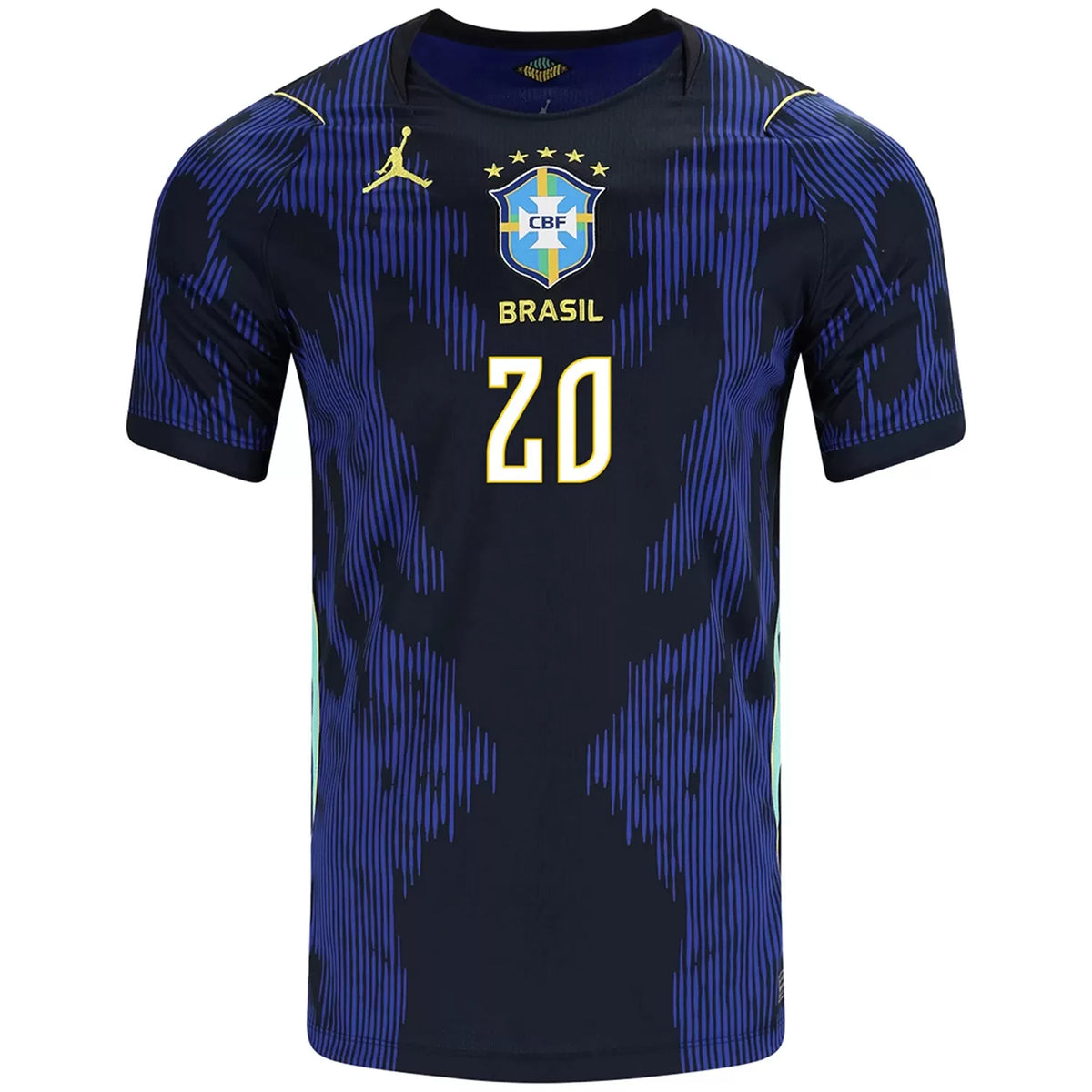 Estevao 20 - Brazil Away Blue World Cup 2026 - Master Quality