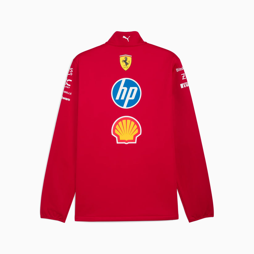 Scuderia Ferrari F1 Red 2025 Anthem Jacket (Superior Quality)