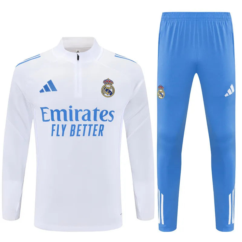 Merengues White Training Tracksuit 2025/26