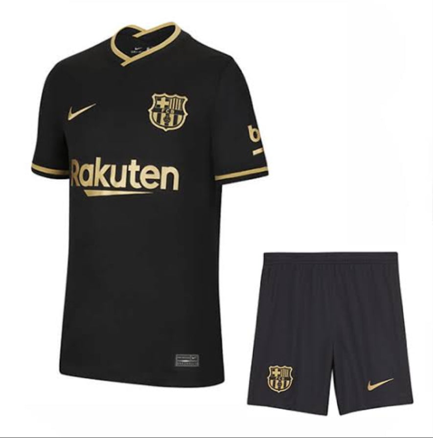 FCB Away Kit 2020/21 - (Jersey + Shorts)
