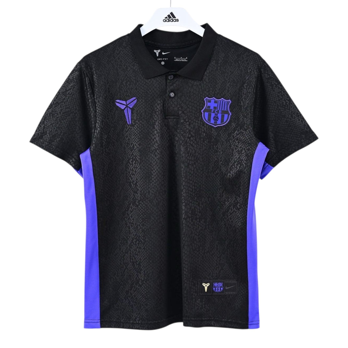 FCB x Kobe Black Polo - Master Quality(Superior Quality)