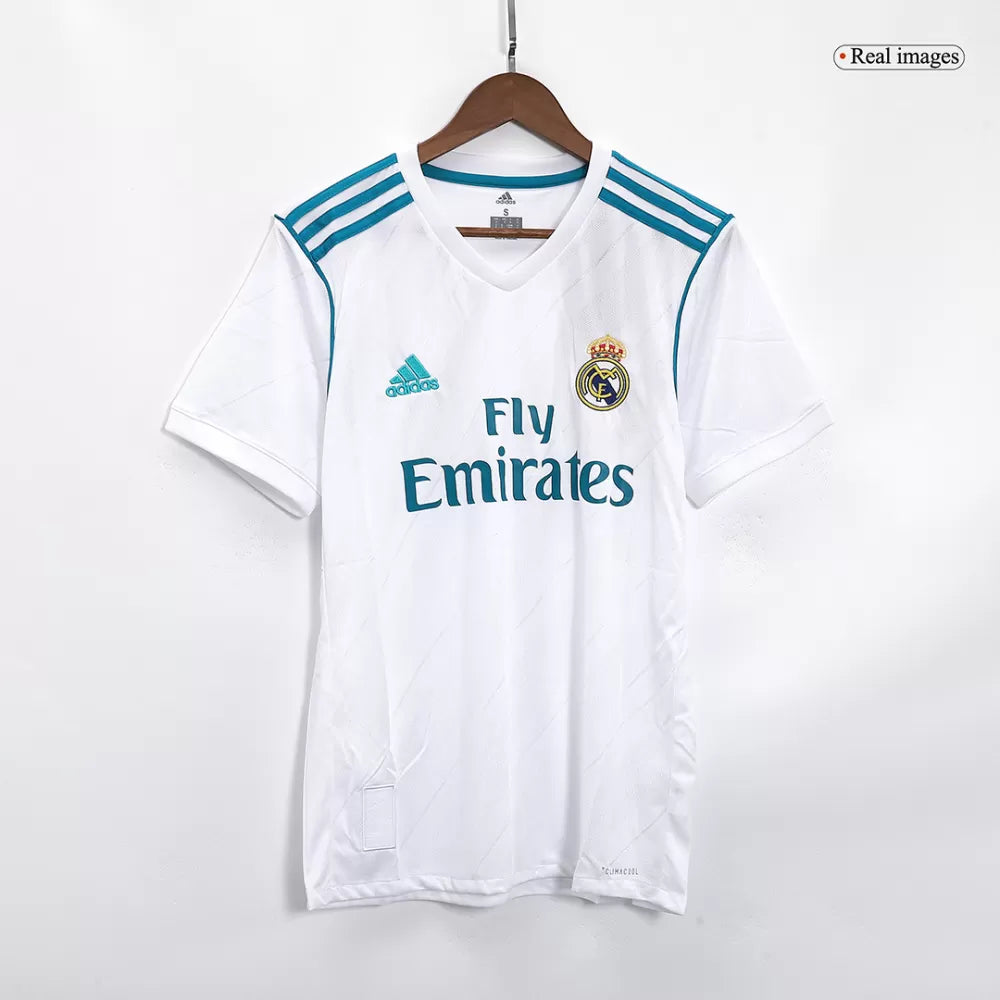 Ronaldo 7 - 2017/18 Merengues Home Jersey - Retro
