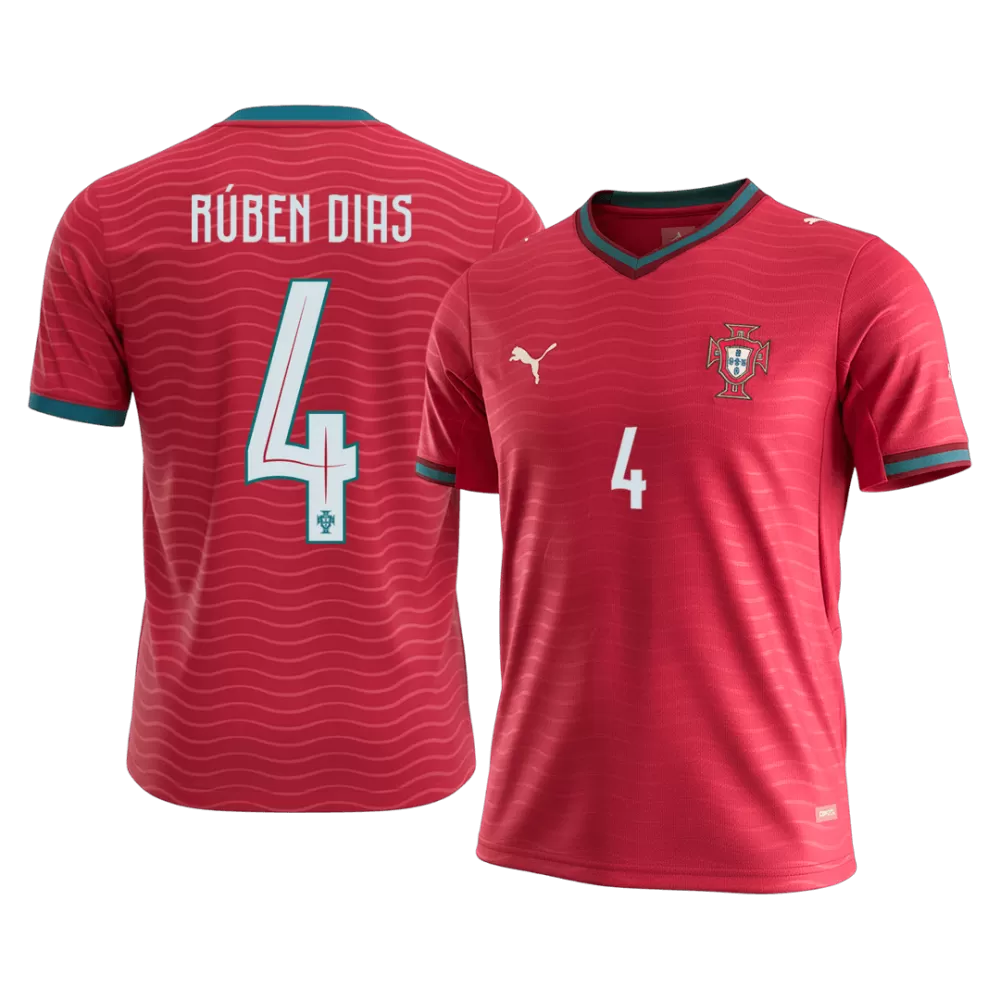 Ruben Diaz 4 - Portugal Home World Cup 2026 - Master Quality