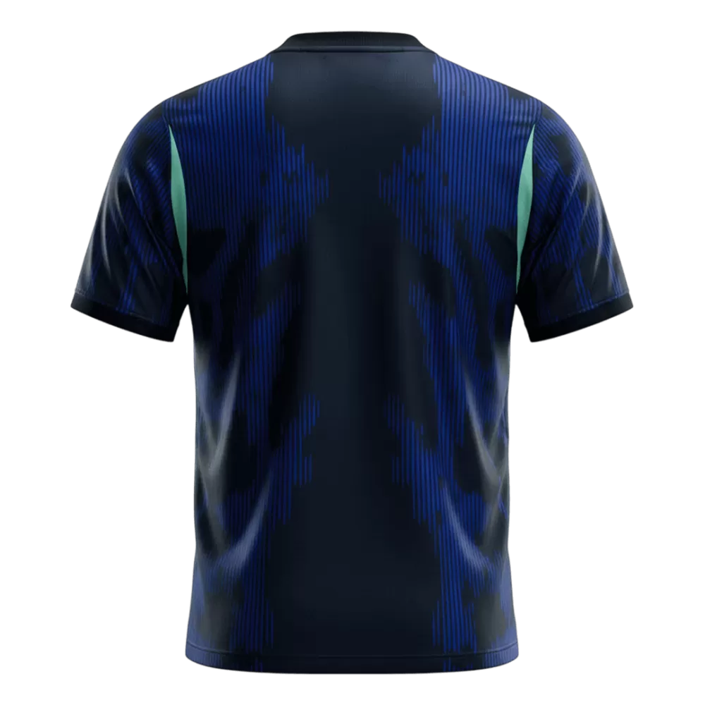Brazil Away Blue World Cup Kit 2026 - (Jersey + Shorts)