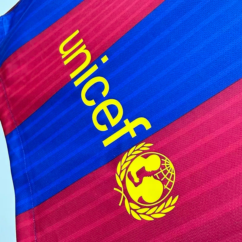Suarez 9 - 2016/17 FCB Home - Retro Jersey