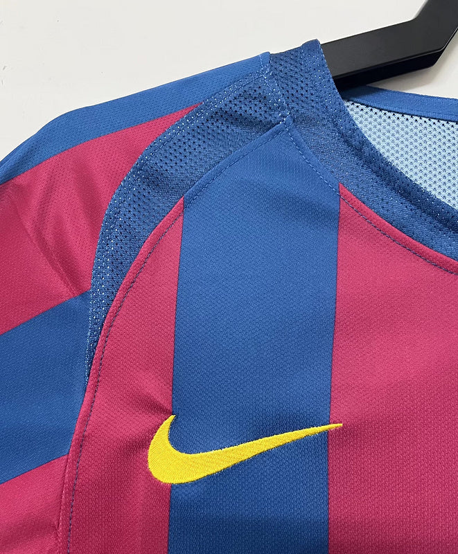 2005/06 - FCB Home Fullsleeves Retro Jersey