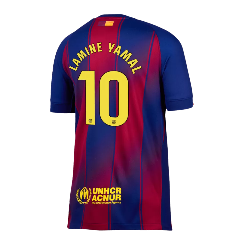 Lamine Yamal 10 - FCB Home 2025/26 - Master Quality