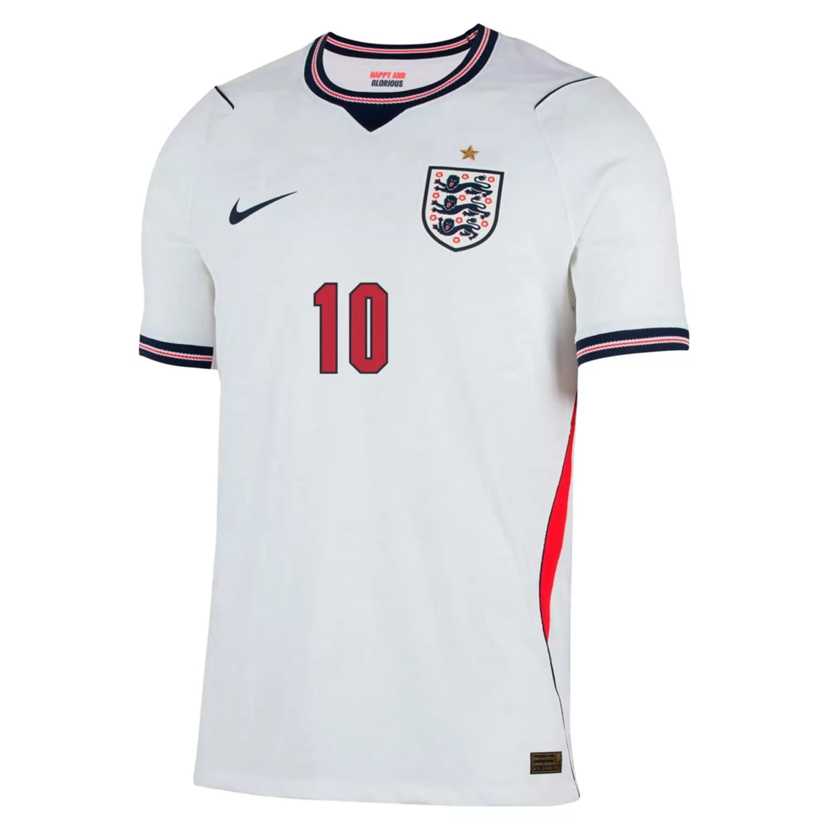 Bellingham 10 - England Home World Cup 2026 - Player Version (Authentic)