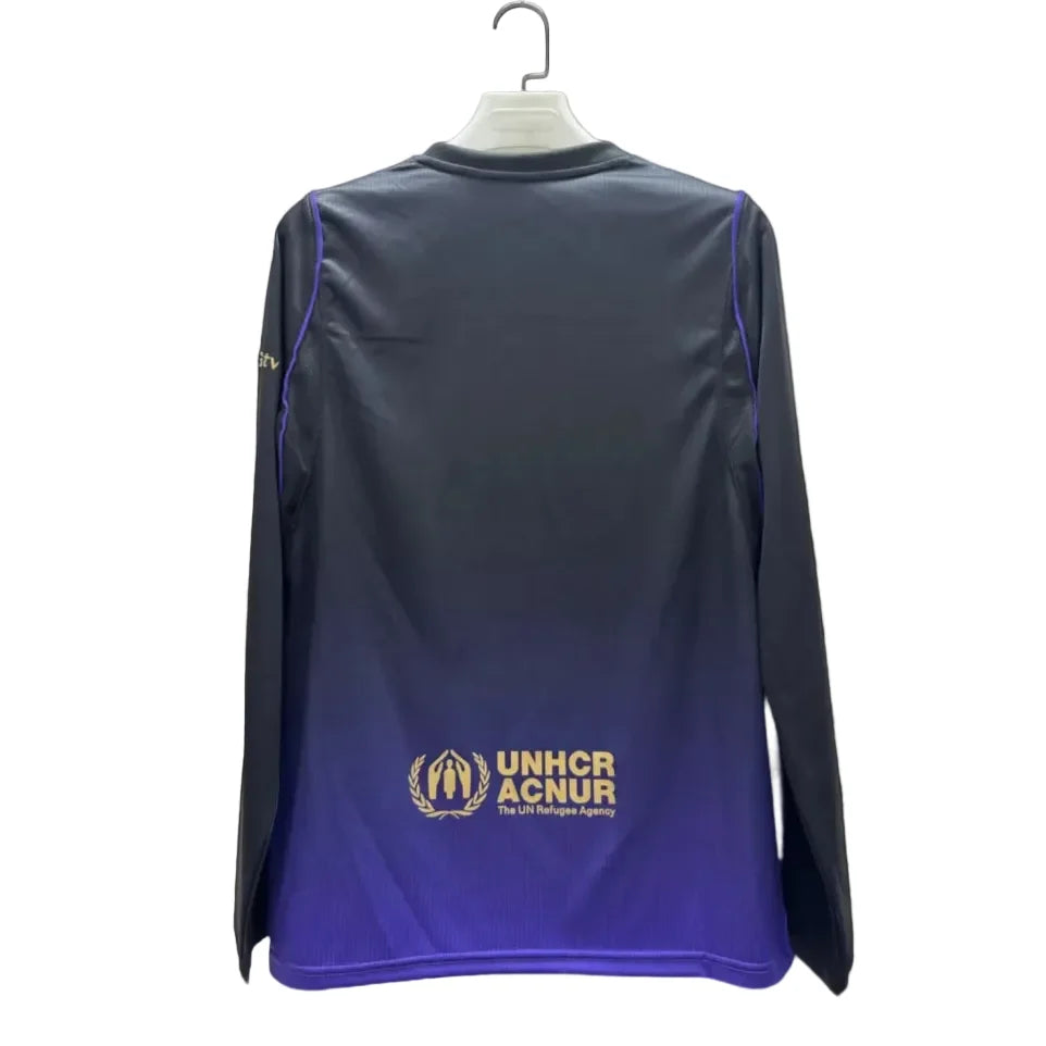 FCB Away Black/Purple 2026/27 Fullsleeves - Master Quality
