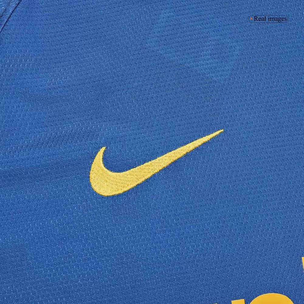Eto'o 9 - 2008/09 FCB Home Fullsleeves Retro Jersey - Original Quality