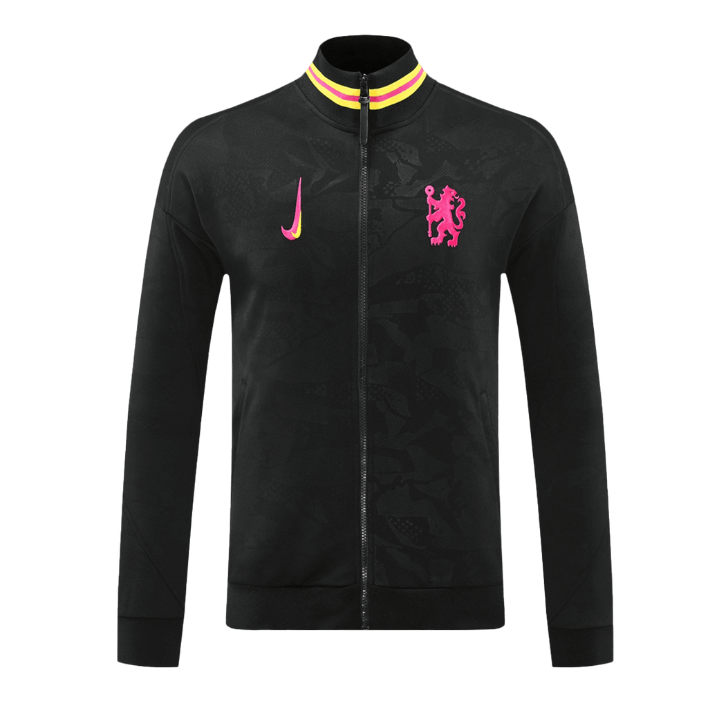 Chelsea Black Full Jipper Third Anthem Jacket 2024/25