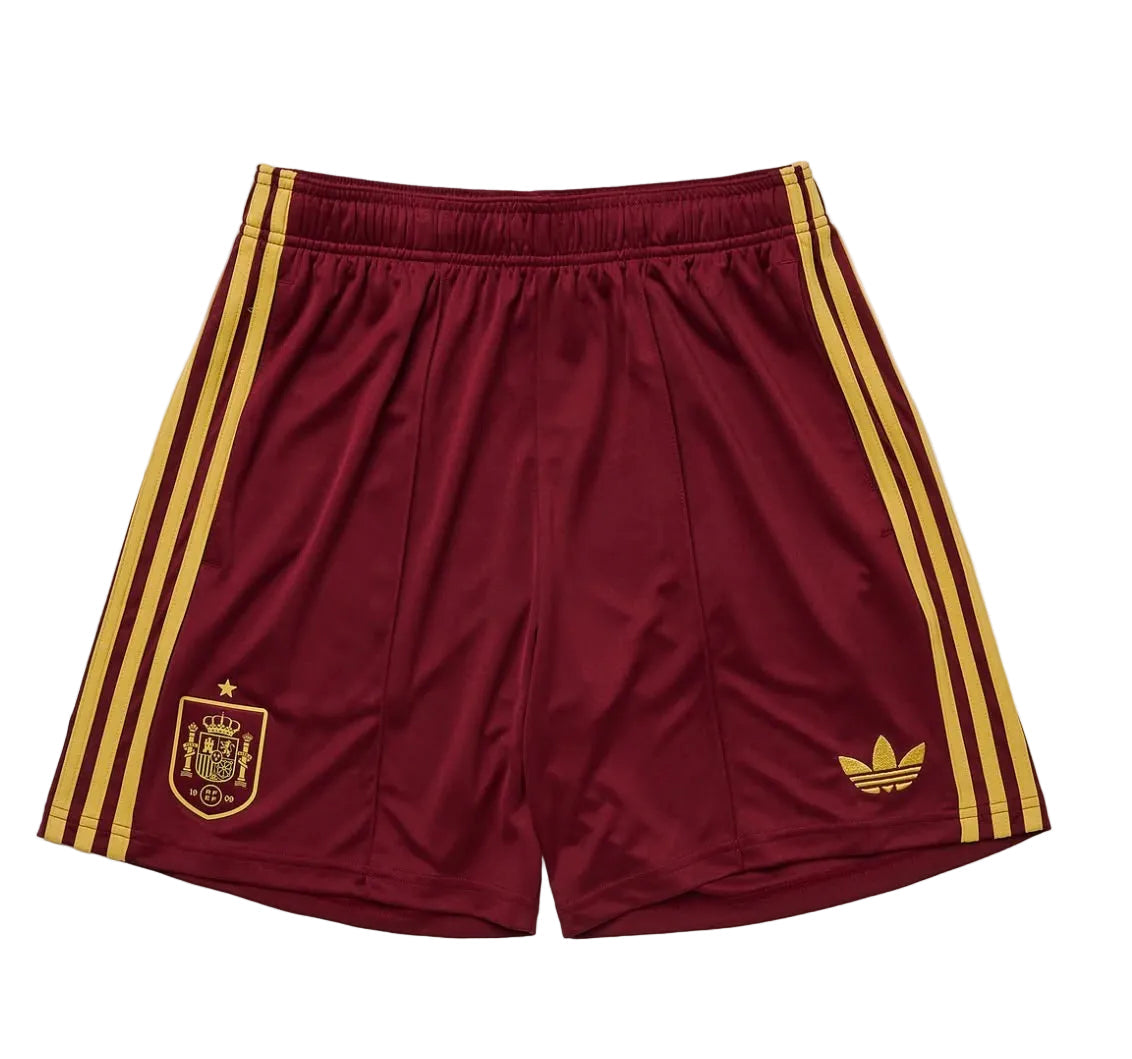 Spain Away Shorts 2026- Maroon