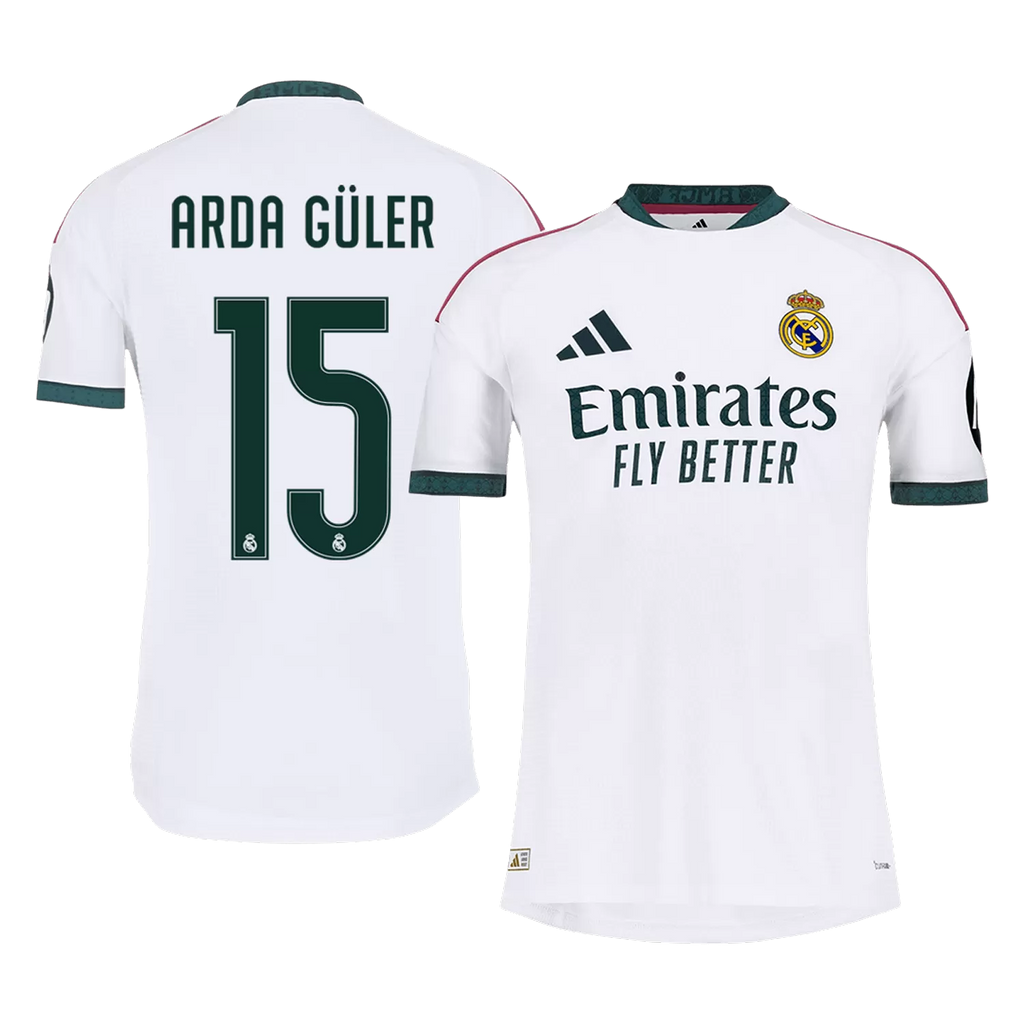 Arda Guler 15 - Merengues Home 2026/27 - Player Version Quality