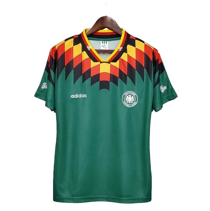 1994 Germany Away Green Jersey - Retro (Original Quality)