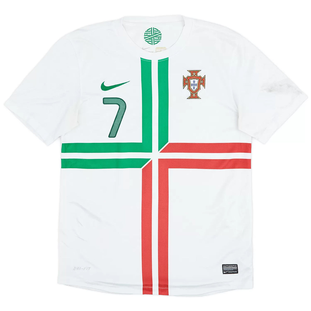 Ronaldo 7 - 2012 Portugal Away Jersey - Retro