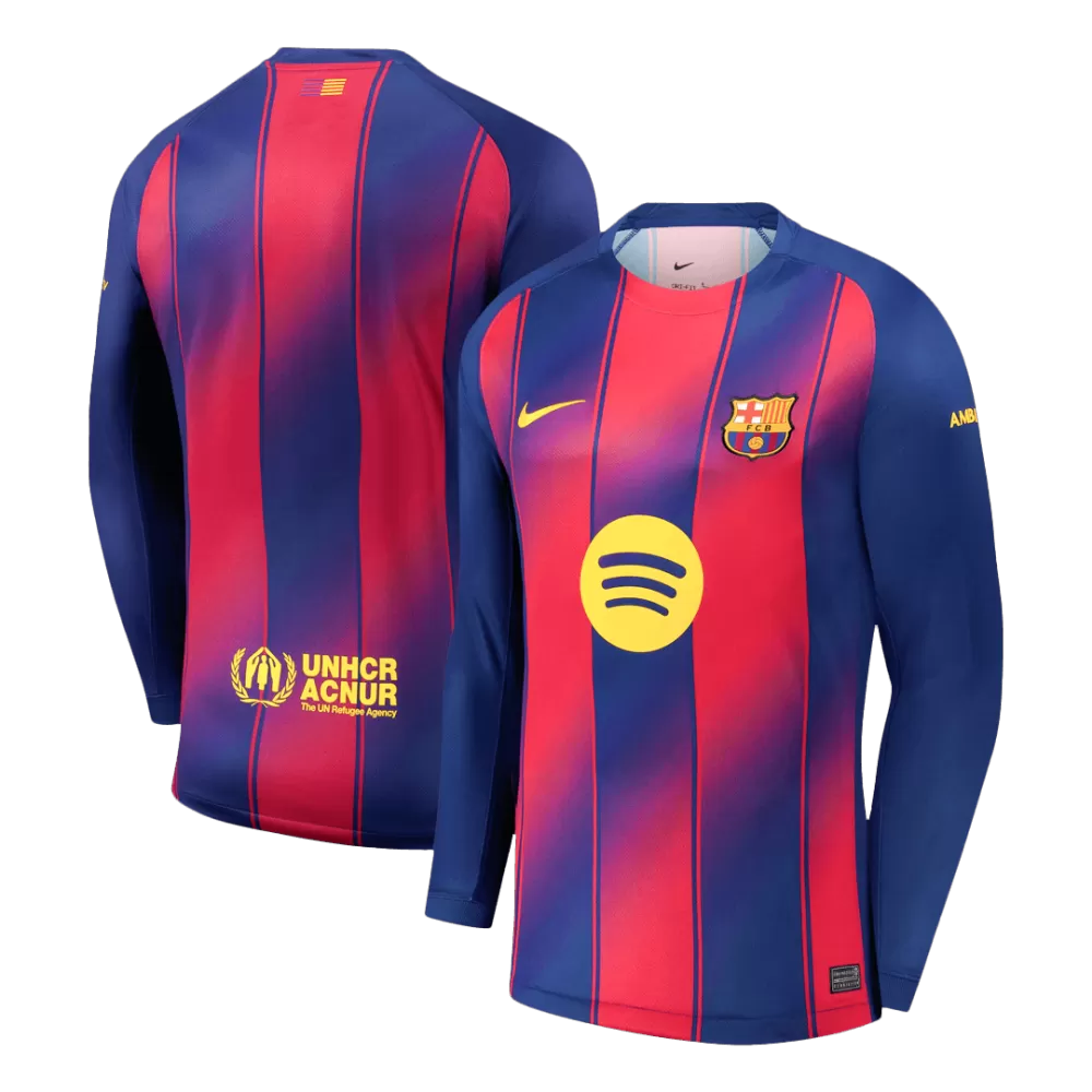 FCB Home 2025/26 Fullsleeves - Master Quality