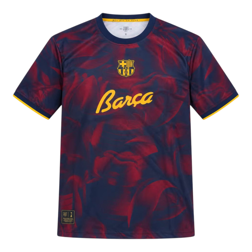 FCB Maroon Special Edition (Rose Design) Training Jersey 2026/27 - Master Quality