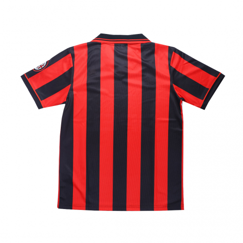 1996/97 AC Milan Home Jersey - Retro