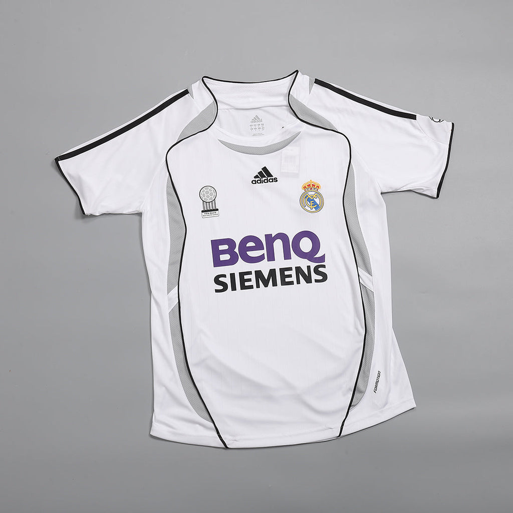 Sergio Ramos 4 - 2006/07 Merengues Home Jersey - Retro