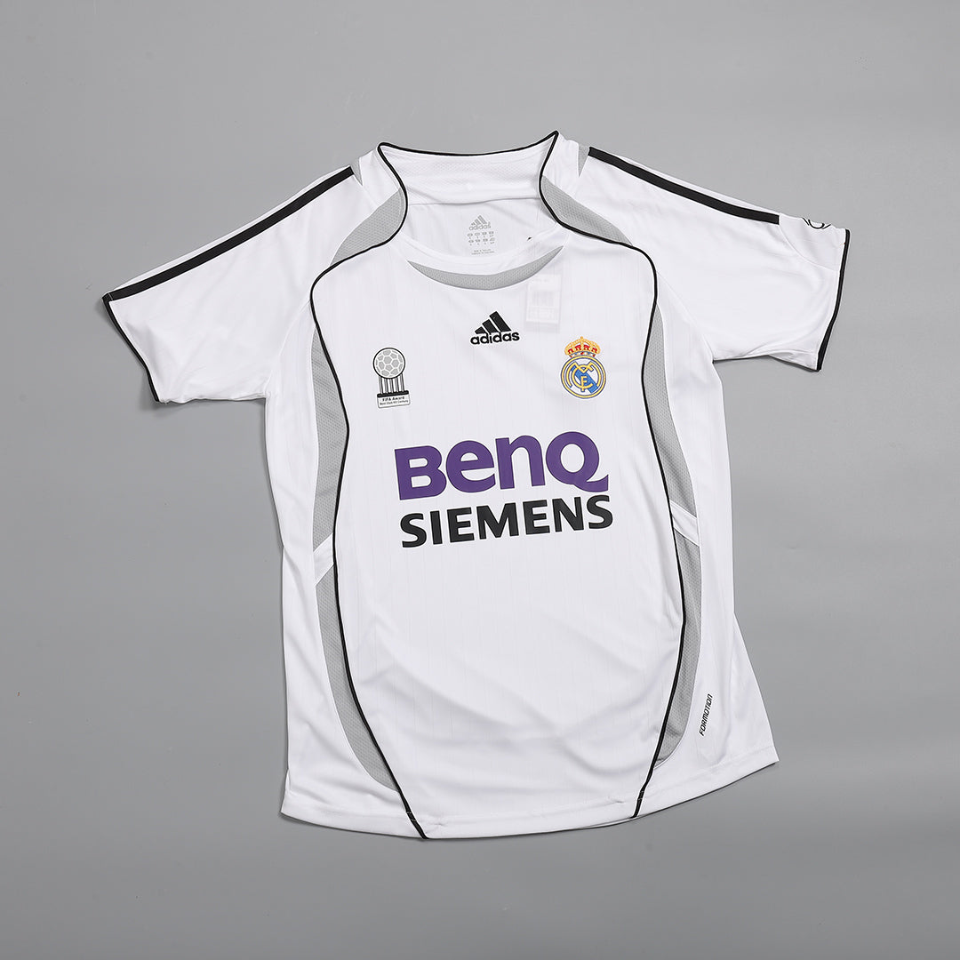 Sergio Ramos 4 - 2006/07 Merengues Home Jersey - Retro