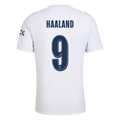 Haaland 9 - Manchester City Third White 2026/27 - Master Quality (UCL Font)