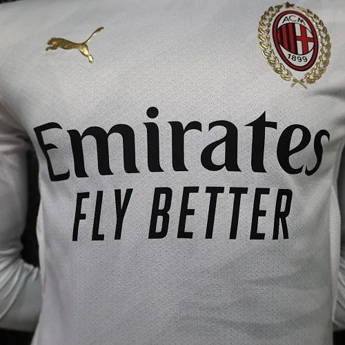 AC Milan Fullsleeves Away White 2026/27 - Player Version