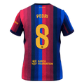 Pedri 8 - FCB Home 2026/27 - Master Quality ( La Liga Font )