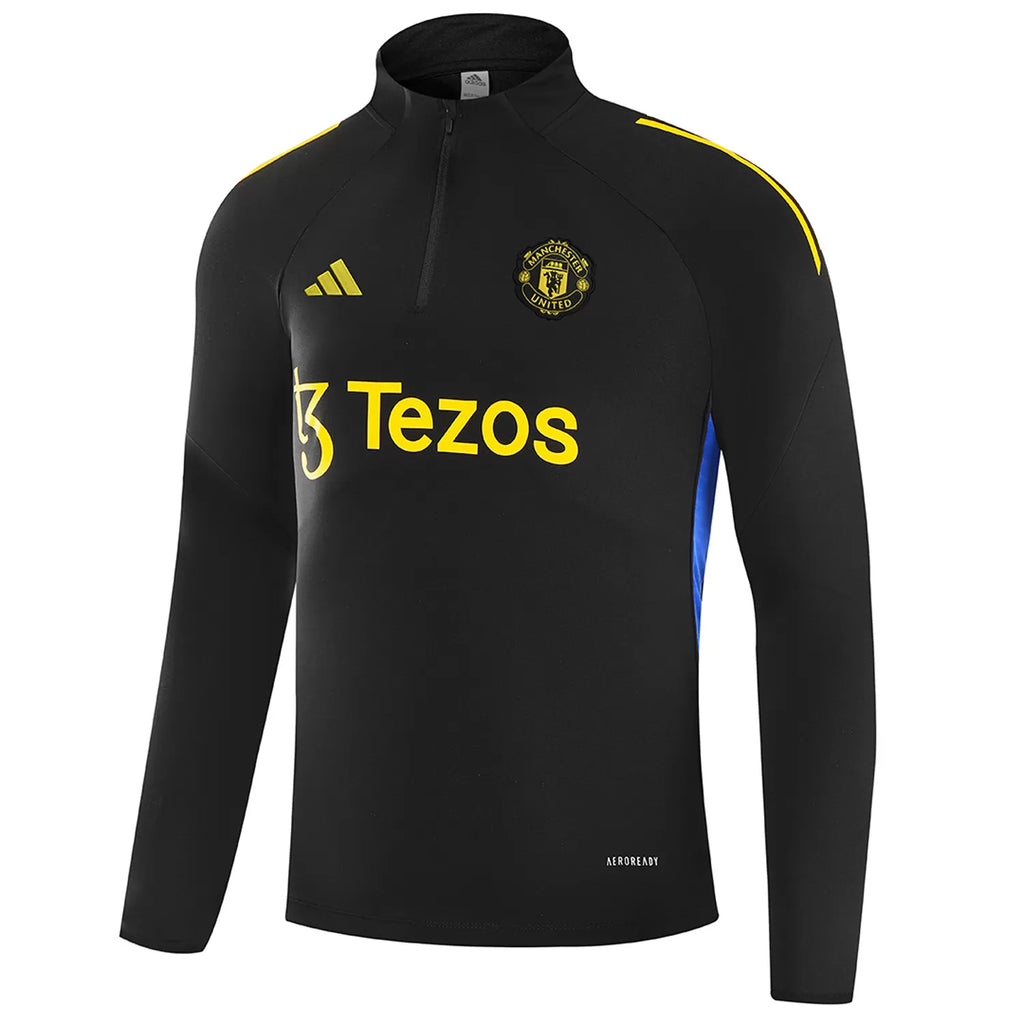 Manchester United Black Tracksuit 2025/26