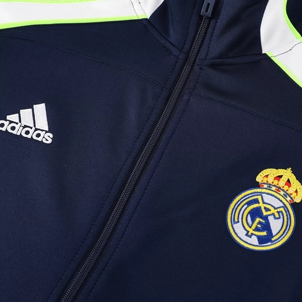 Merengues Navy Blue Anthem Jacket 2025/26