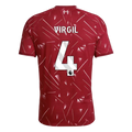 Virgil 4 - Liverpool Home 2026/27 - Player Version Quality (PL Font)