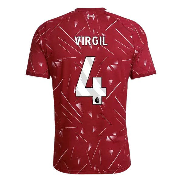 Virgil 4 - Liverpool Home 2026/27 - Player Version Quality (PL Font)