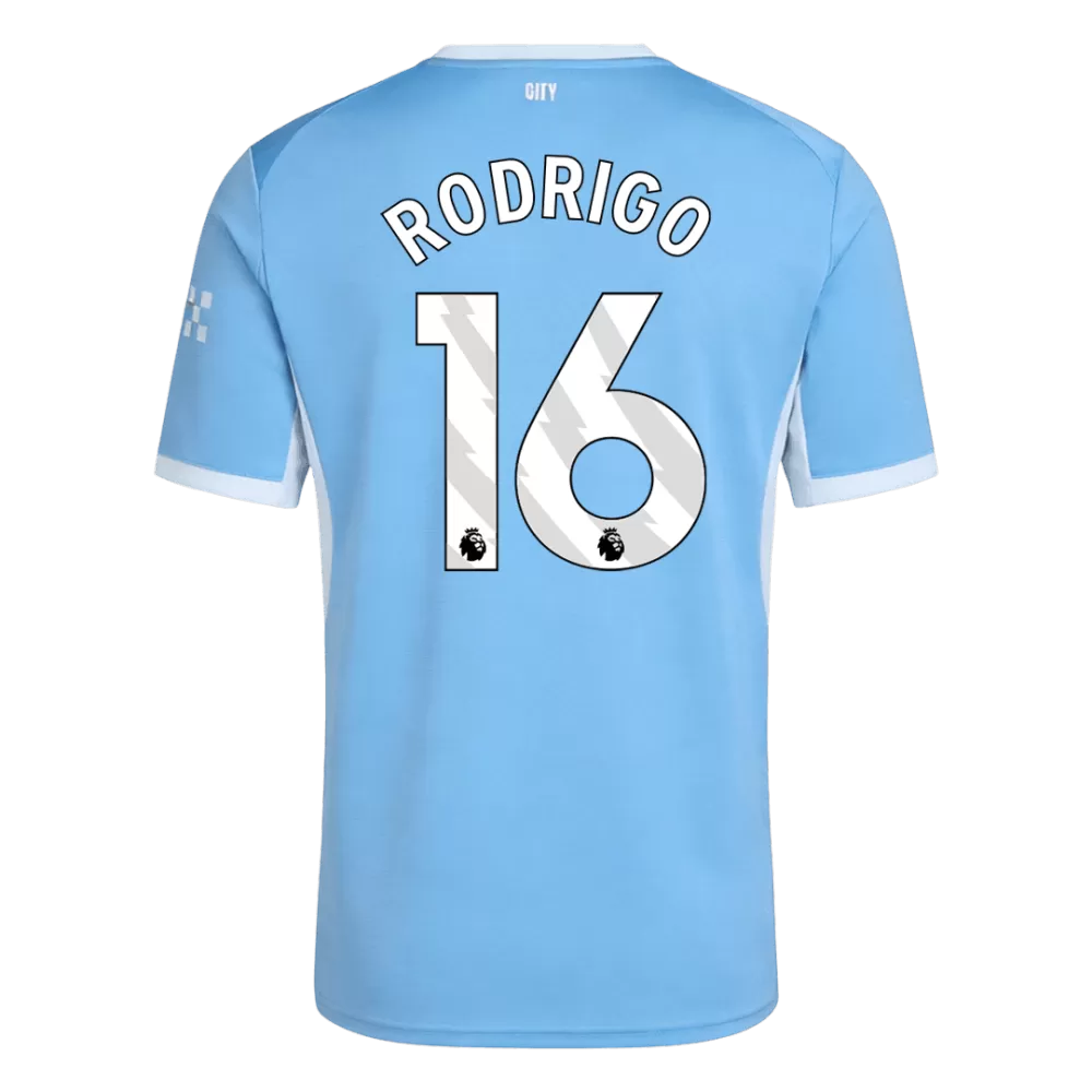 Rodrigo 16 - Manchester City Home 2026/27 - Master Quality (PL Font)