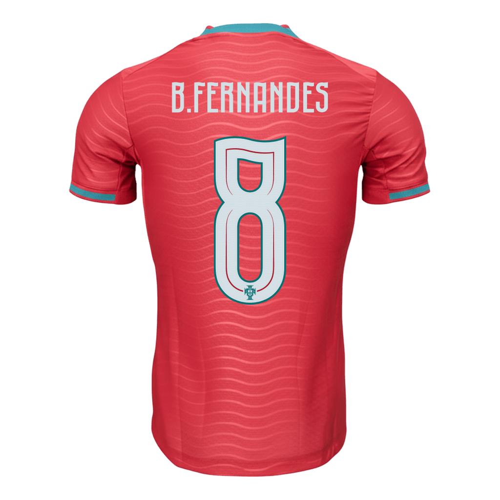 B. Fernandes 8 - Portugal Home World Cup 2026 - Player Version ( Authentic )