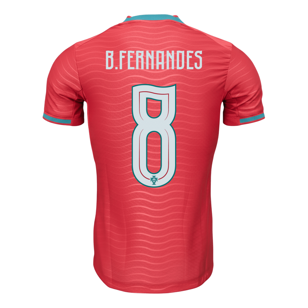 B. Fernandes 8 - Portugal Home World Cup 2026 - Player Version ( Authentic )