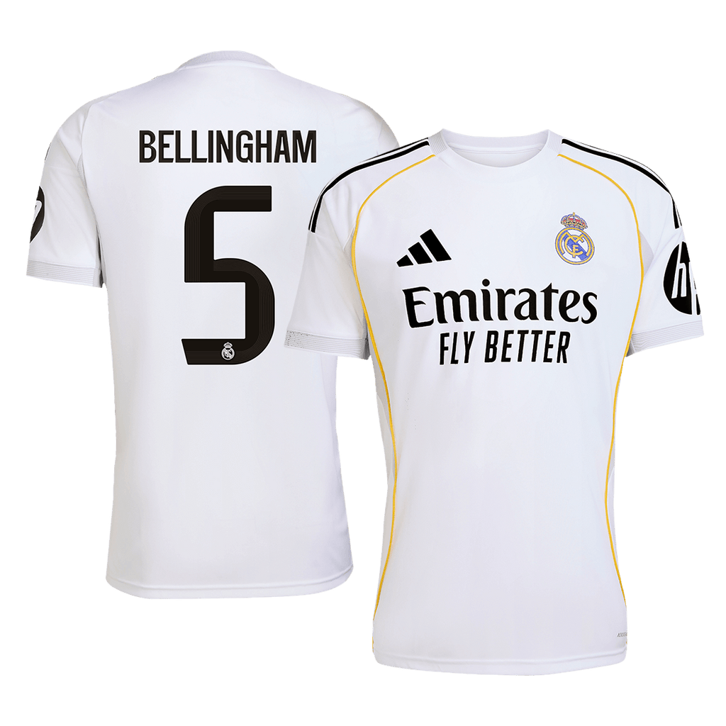 Bellingham 5 - Merengues Home 2025/26 - Master Quality