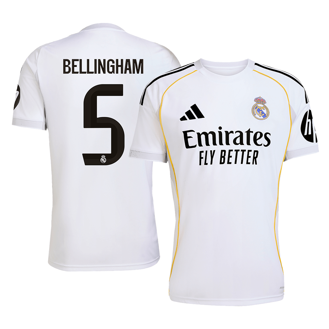 Bellingham 5 - Merengues Home 2025/26 - Master Quality