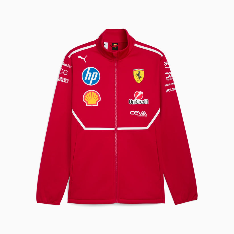Scuderia Ferrari F1 Red 2025 Anthem Jacket (Superior Quality)