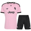 Juventus Away Pink Kit 2026/27 - (Jersey + Shorts)