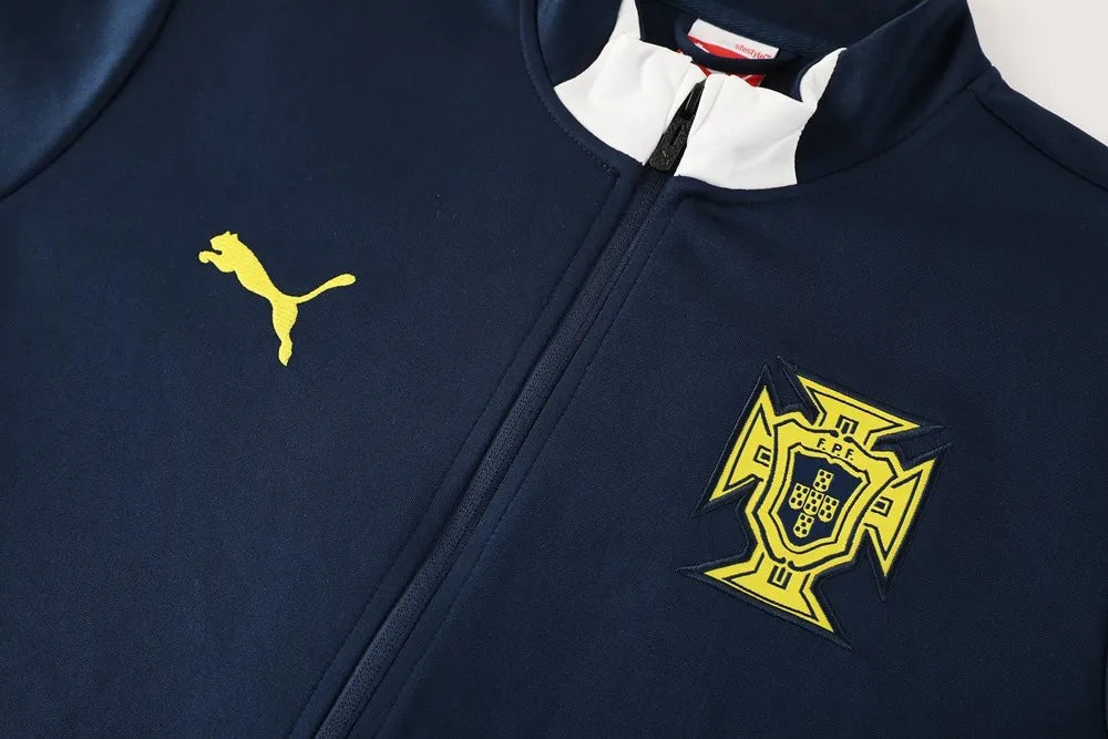 Portugal Navy Blue Jacket - World Cup 2026