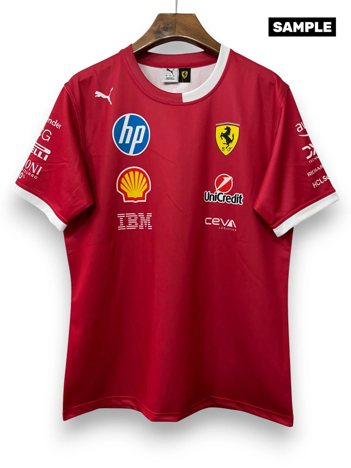 Scuderia Ferrari F1 Red 2025 T-Shirt (Superior Quality)
