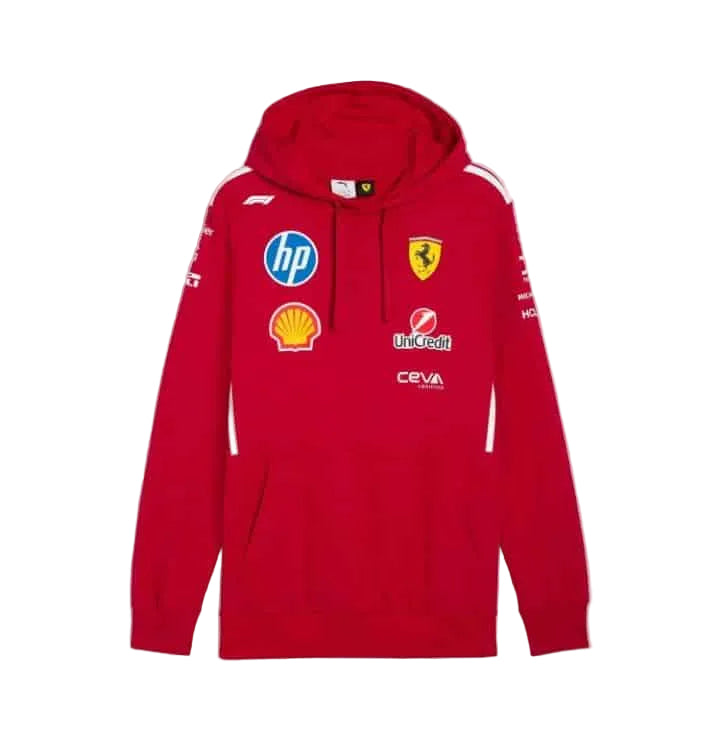 Scuderia Ferrari F1 Red 2025 Hoodie (Superior Quality)
