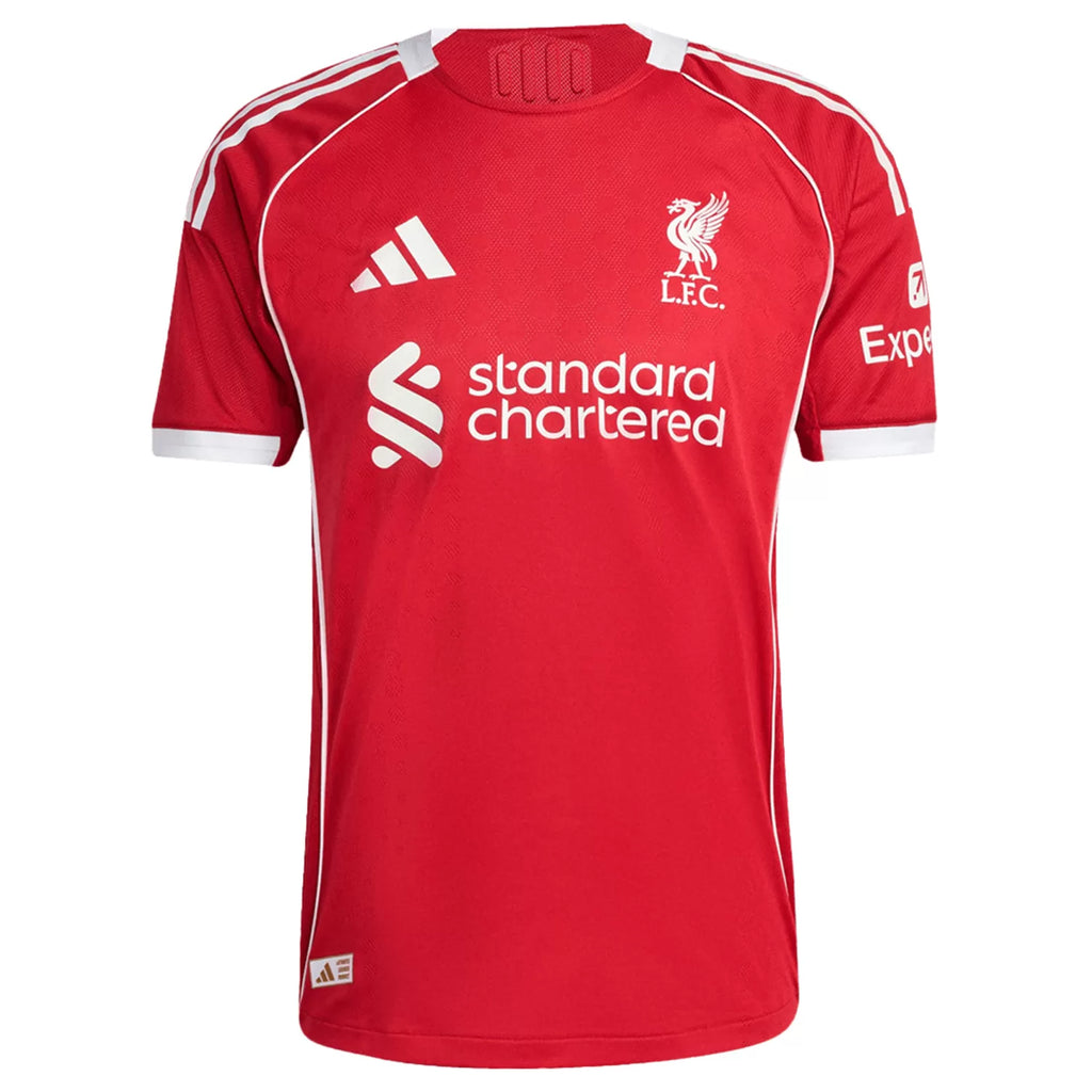Liverpool Home 2025/26 - Player Version Quality